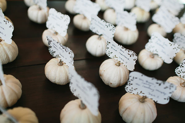Seasonal Escort Card Displays