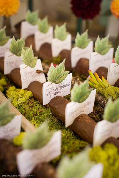 Wooden Escort Card Displays