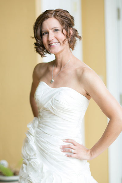 Short Wedding Hairstyle