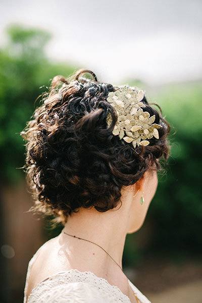 Short Wedding Hairstyle