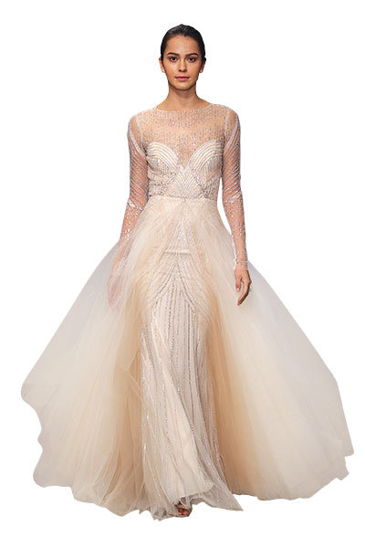 Sequined Wedding Gowns