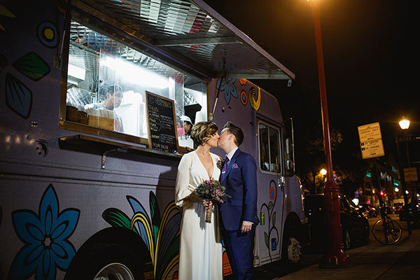 Skip: A sit-down catered dinner Skip: A sit-down catered dinner