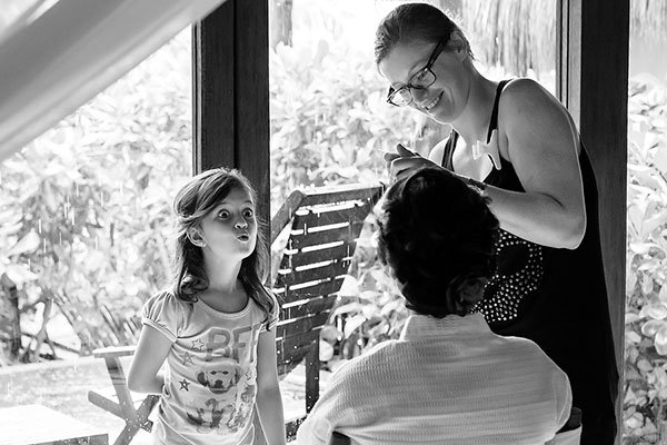 Getting all dolled up, just like a grown-up Getting all dolled up, just like a grown-up