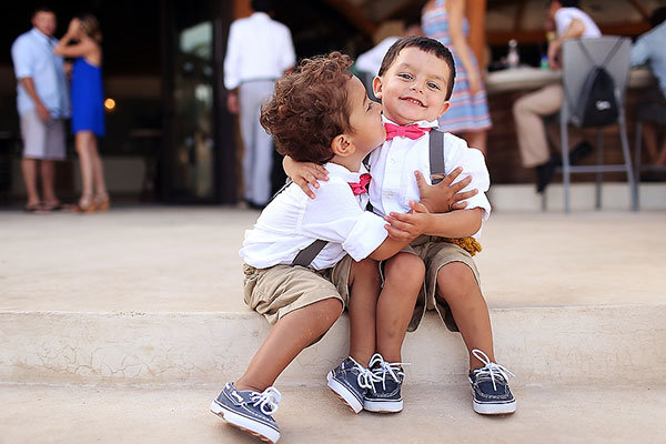 A precious moment together  A precious moment together