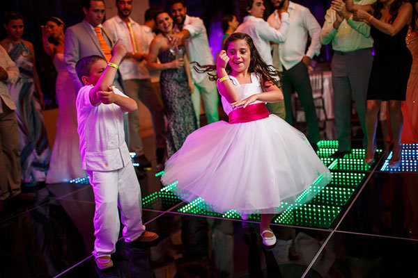 Showing the adult guests how it Showing the adult guests how it