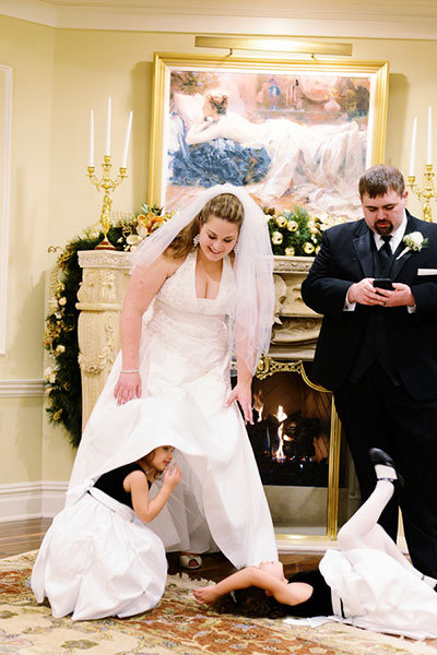 Treating the bride Treating the bride