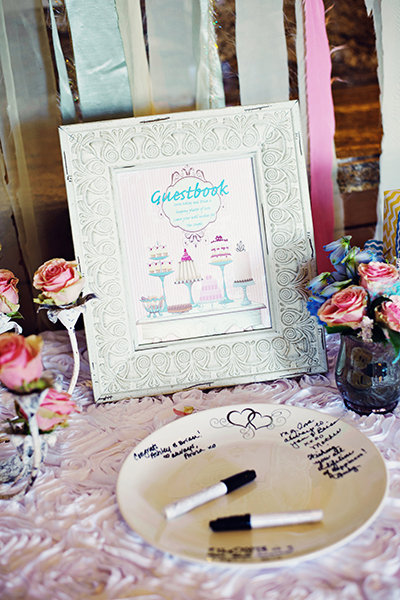 Customisable Frame Wedding Guest Book, Party Decorations, Guest Book  Alternatives, 