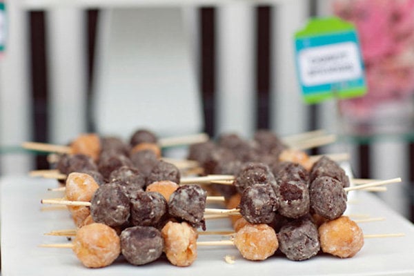 Doughnut Hole Skewers