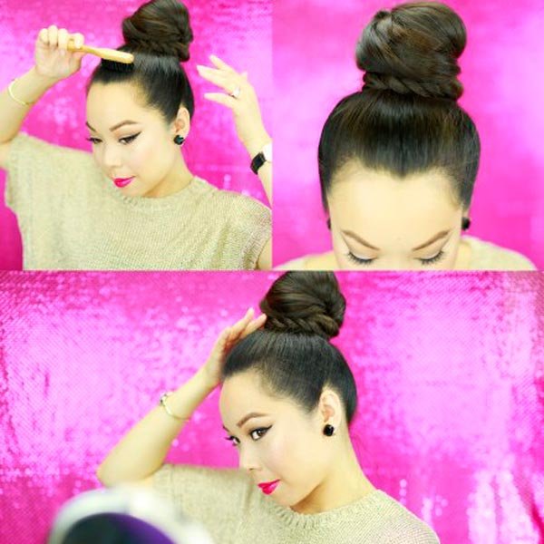 The Braided Rope Bun