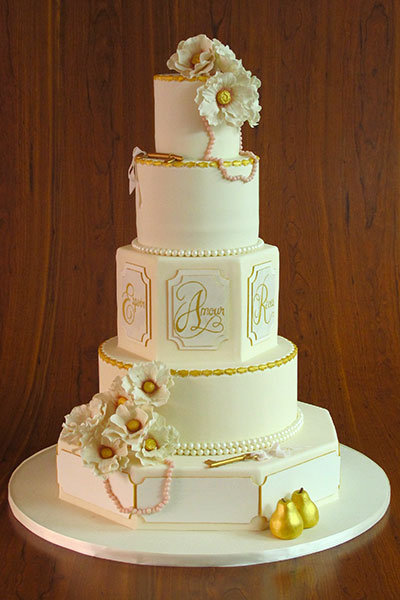 Have your baker create a faux cake Have your baker create a faux cake