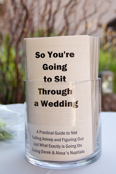 Wedding Programs