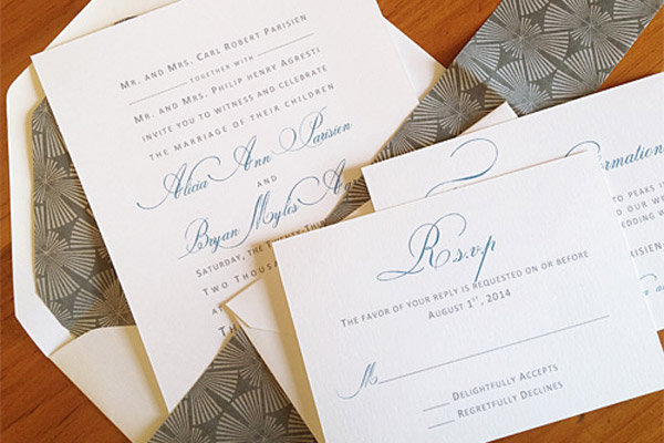 Beginner: Banded Invites with Pretty Envelope Liners