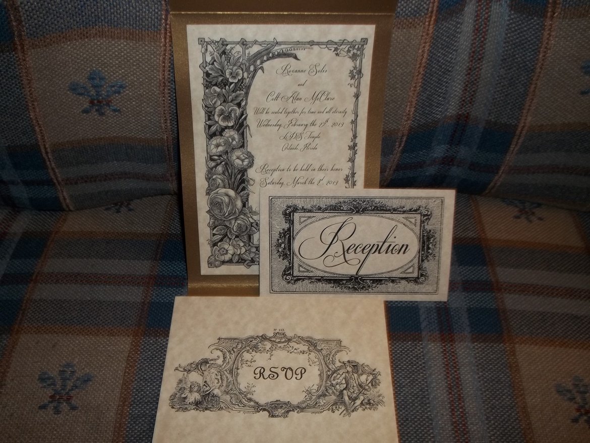 Intermediate: Shabby-Chic Invites