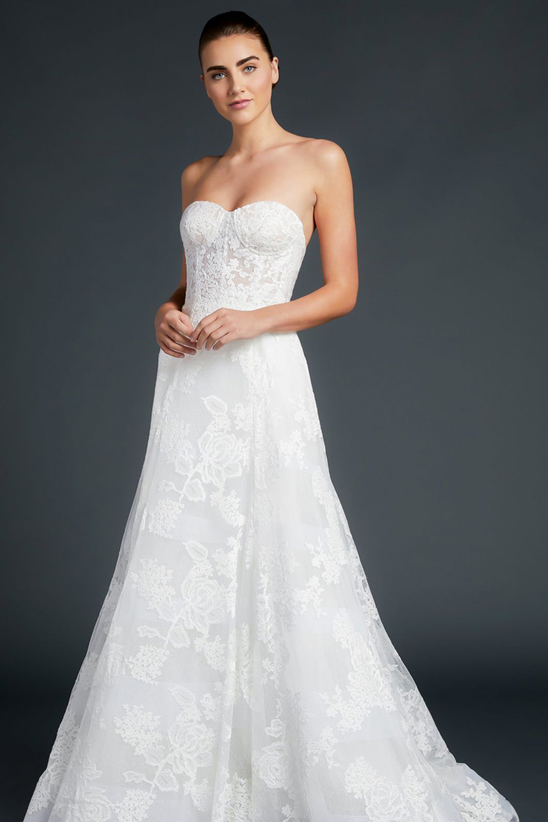 Sultry Strapless Gowns