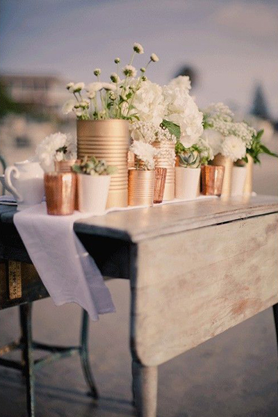 Recycled Centerpieces Recycled Centerpieces