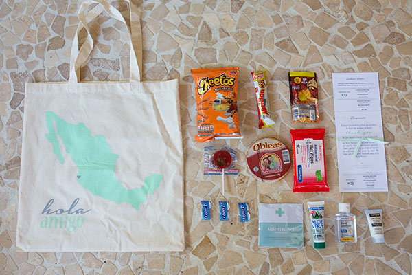 Skip: Super custom welcome bags Skip: Super custom welcome bags