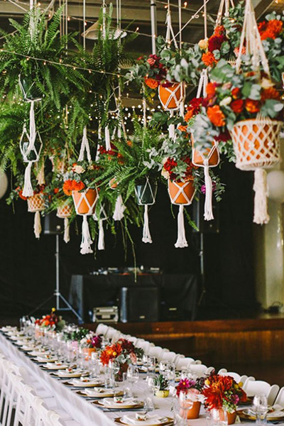 Reception Décor: Macramé Reception Décor: Macramé