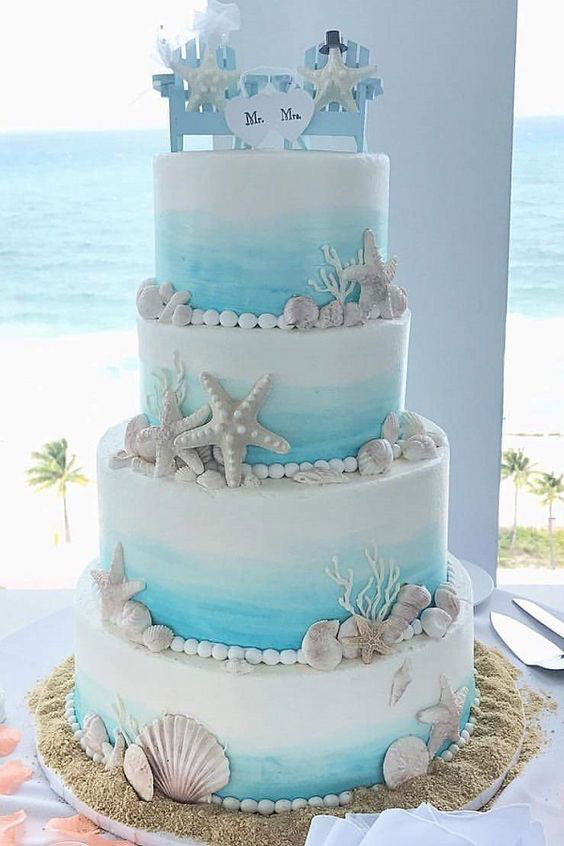 Summer Wedding Cakes