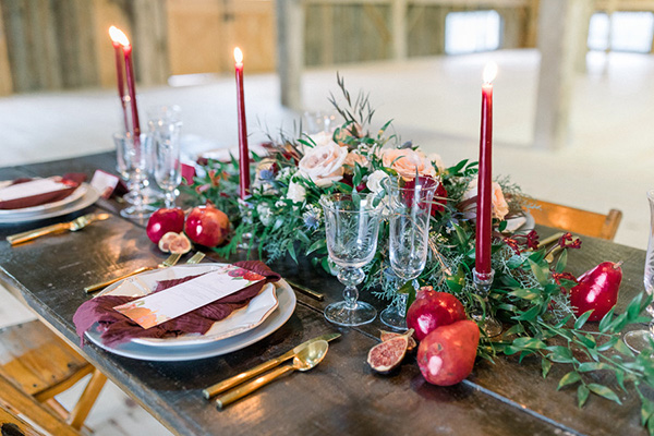 Winter Tablescape