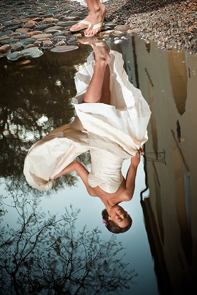 Do a fun bridal shoot before the big day.