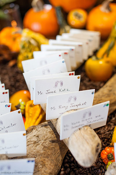 Wooden Escort Card Displays