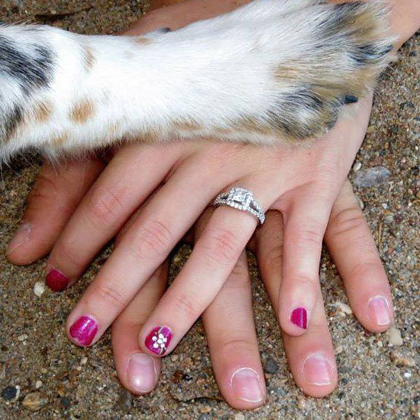 Split Shank Engagement Ring from Brittany Jo Stowell