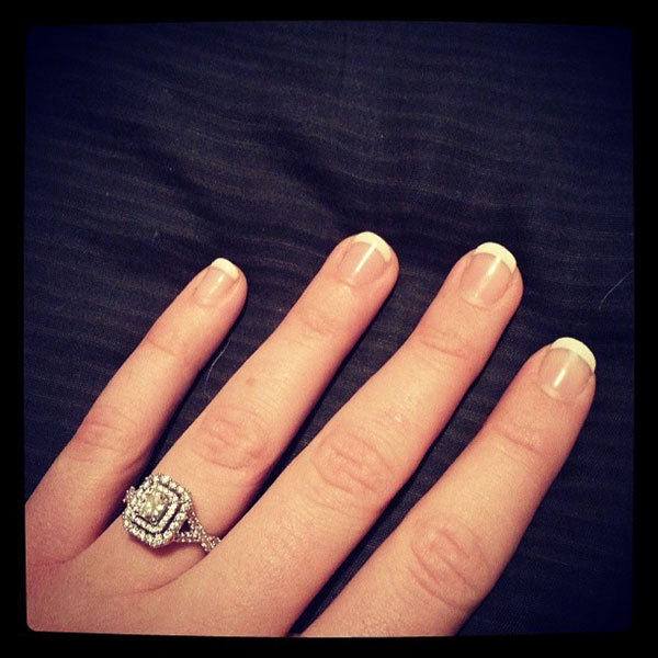 Split Shank Engagement Ring from Katie Mae