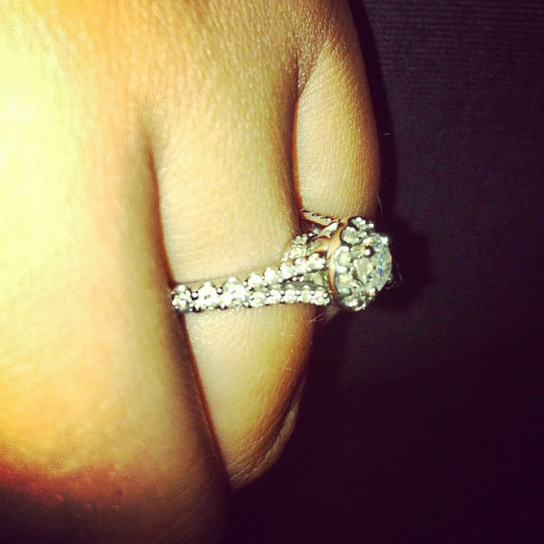 Split Shank Engagement Ring from kourtness112