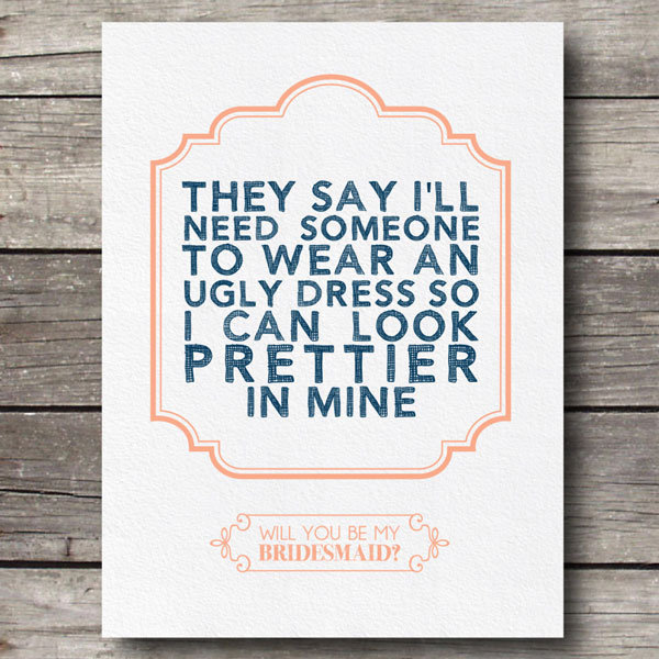 Poke Fun at Bridal Party Clichés