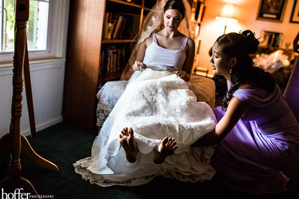 Trying on the Gown (for Real, This Time!) Trying on the Gown (for Real, This Time!)