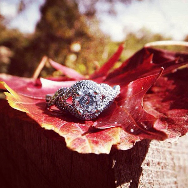 Halo Engagement Ring From Jessica Perry