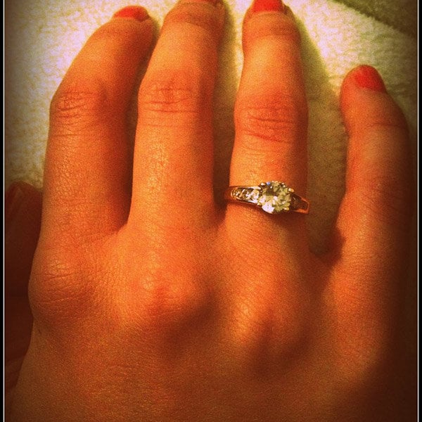 Sidestone Engagement Ring From Ljupka Jovanovska