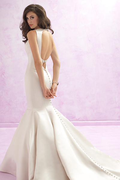 Madison James Double Bow and Keyhole Back