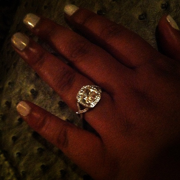 Split Shank Engagement Ring From Melissa Fleurima