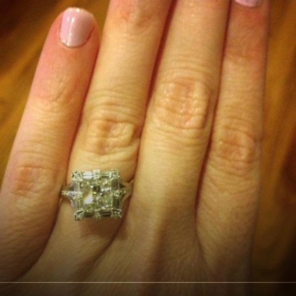 Halo Engagement Ring From Melissa Wilkins