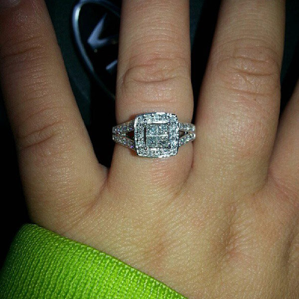 Split Shank Engagement Ring From Mrsbear84