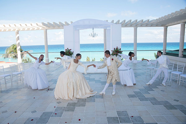 A Film-inspired Wedding at Sandos Cancun Luxury Resort in Cancun, Mexico A Film-inspired Wedding at Sandos Cancun Luxury Resort in Cancun, Mexico