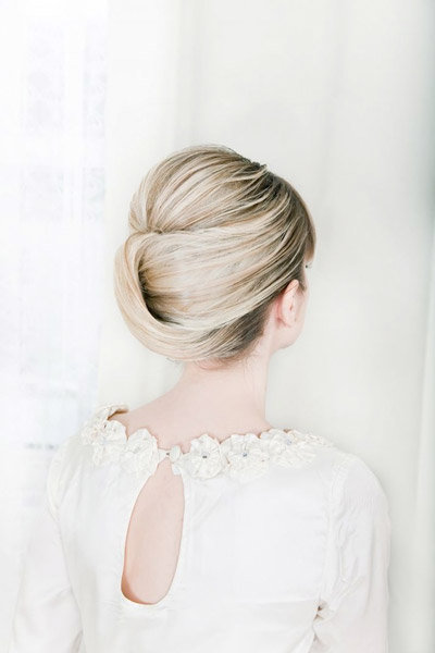 Low Textured Chignon