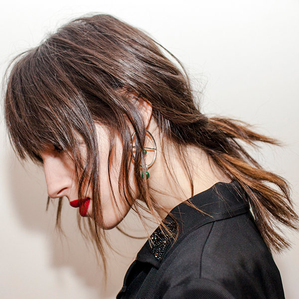 Textured Low Twist Ponytail