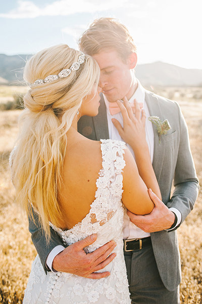 Half Up, Half Down with an Anchored Twist