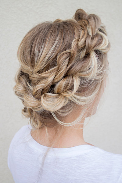Messy Braided Crown