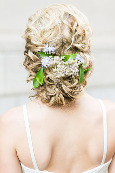 The Bombshell Braided Updo