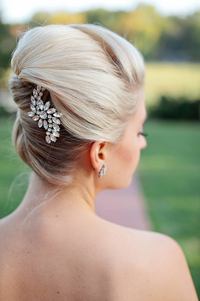 Wrapped Updo with Glitz