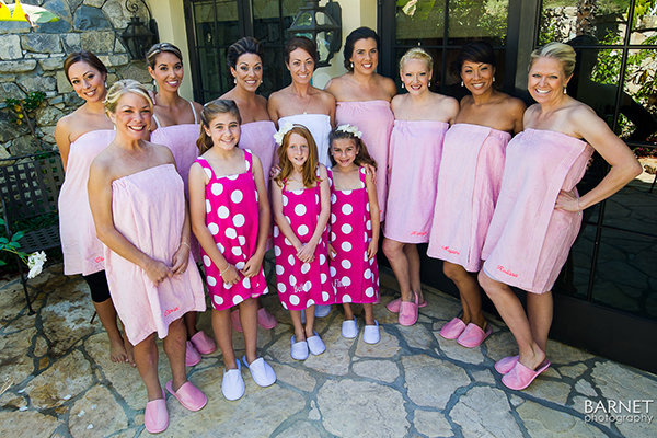 Personalized Towel Wraps