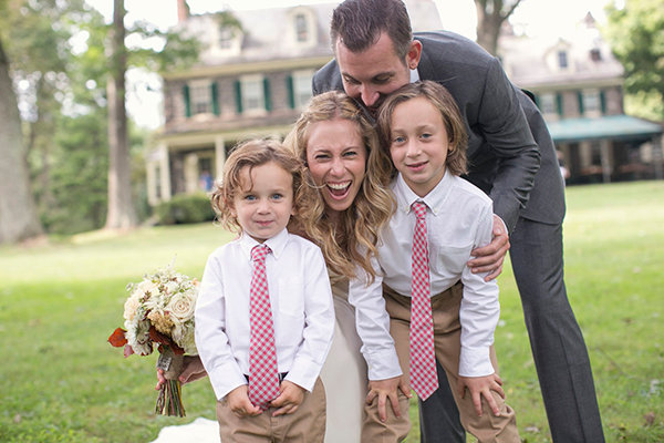 Being Silly With the Bride and Groom