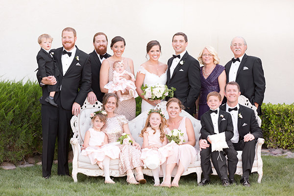 Remove distractions during the family portraits.