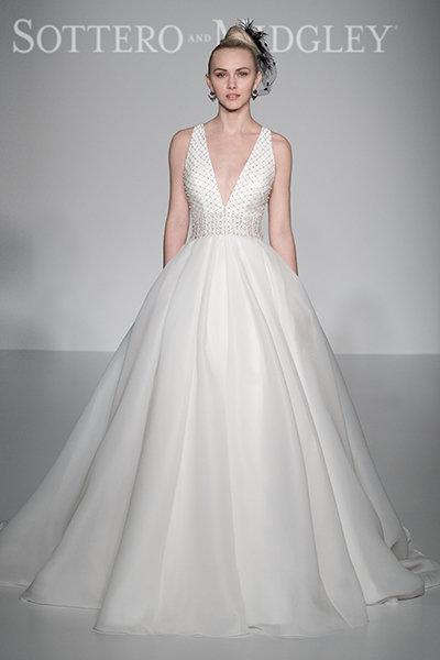 Fashion-Forward Wedding Gown