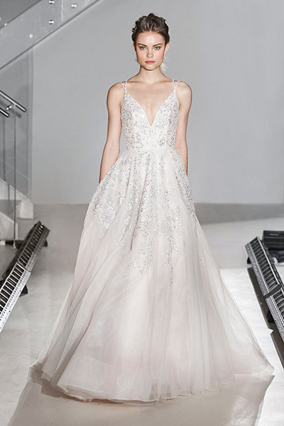 Feminine and Romantic Wedding Gown