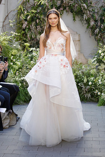 Feminine and Romantic Wedding Gown