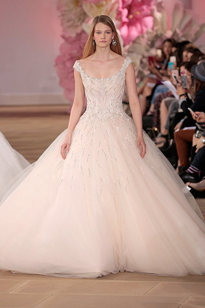 Feminine and Romantic Wedding Gown